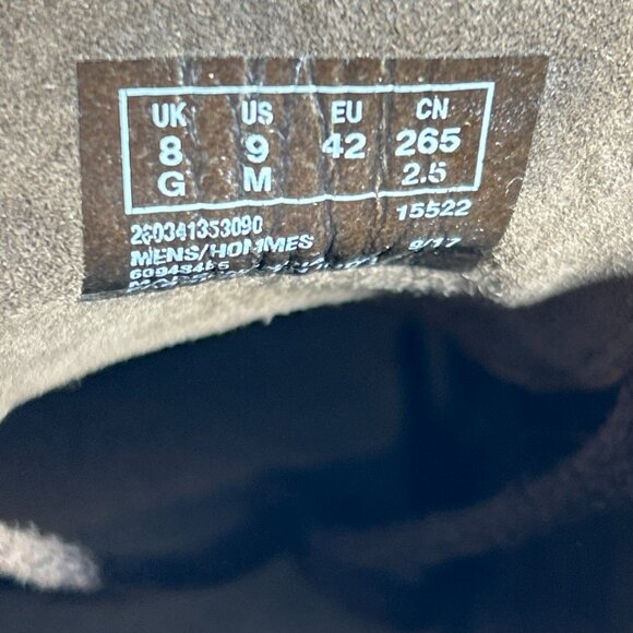 Clarks Mens Size 9 M Chukka Leather Boots Brown Desert Ankle Shoes Western Walk - Picture 9 of 11